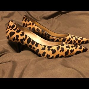 Cole Haan animal print shoes